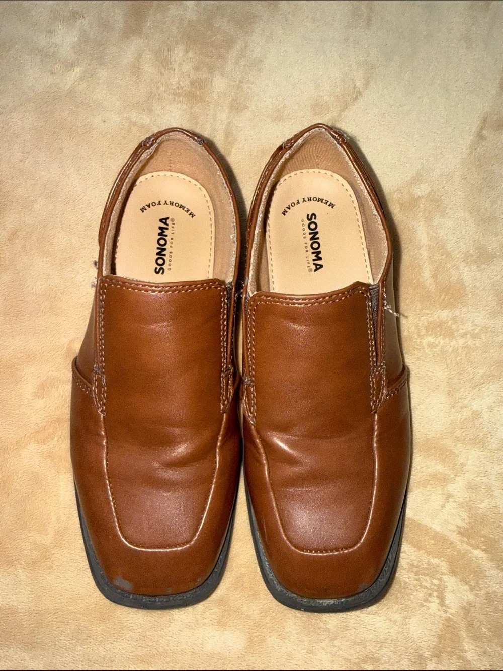 Boys Slip-On Loafers - 1Y